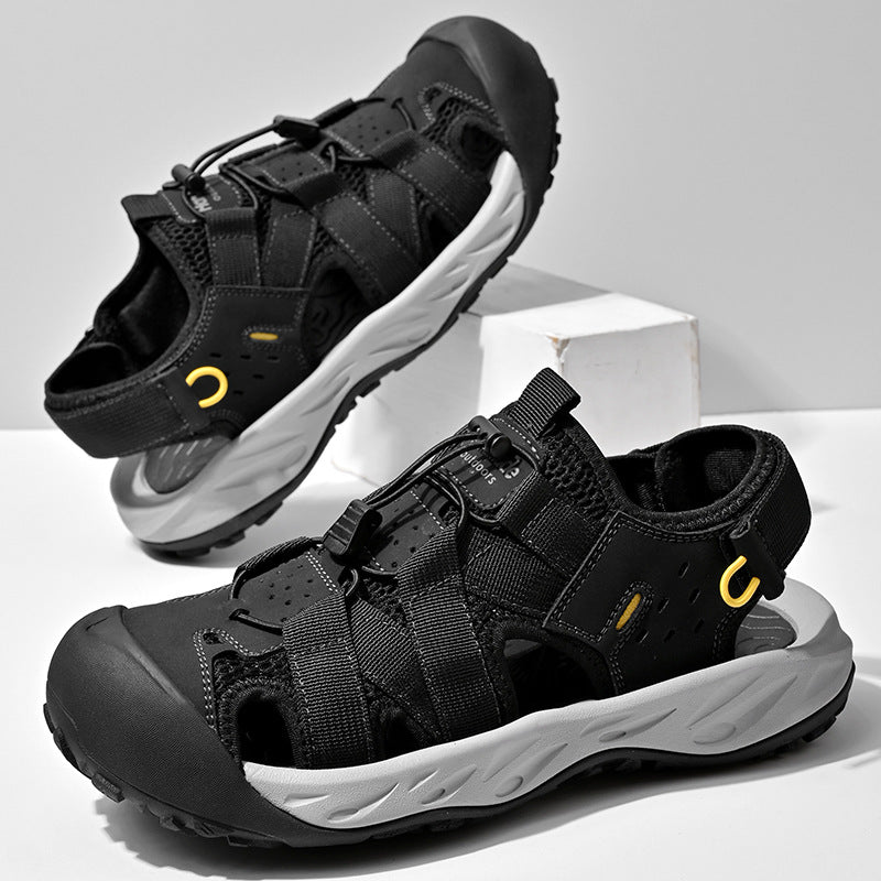 Damen Outdoor-Sandalen Sportlich Rutschfest Mit Fersenhalt