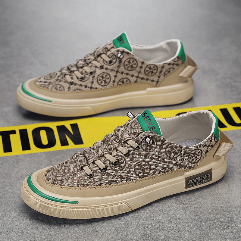 Damen Sneaker Komfortabel Auffällig Design