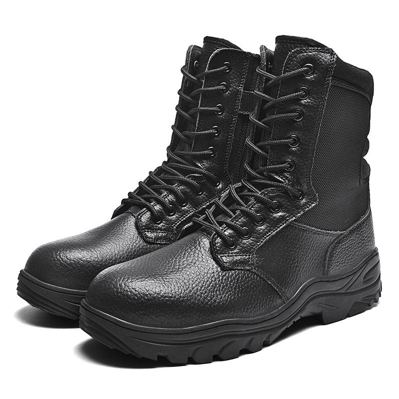 Damen Stiefel Robust Outdoor Tactical Schwarz