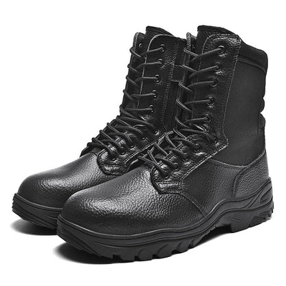Damen Stiefel Robust Outdoor Tactical Schwarz