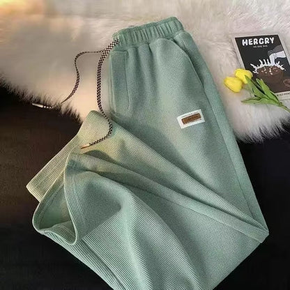 Bequeme Jogginghose Herren Waffelstruktur Sportlich