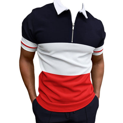 Herren Polo Shirt Kurzarm Modern Stil Berlin - BerlinGlamour
