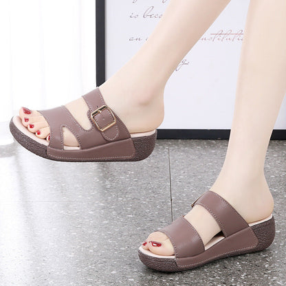 Damen Clogs Bequem Verstellbarer Riemen Sommer Schuhe