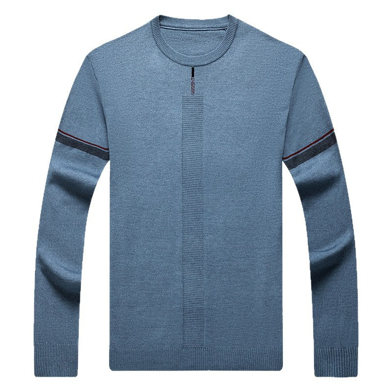 Herren Pullover Strukturiert Hochwertig Rundhals Berlin Style