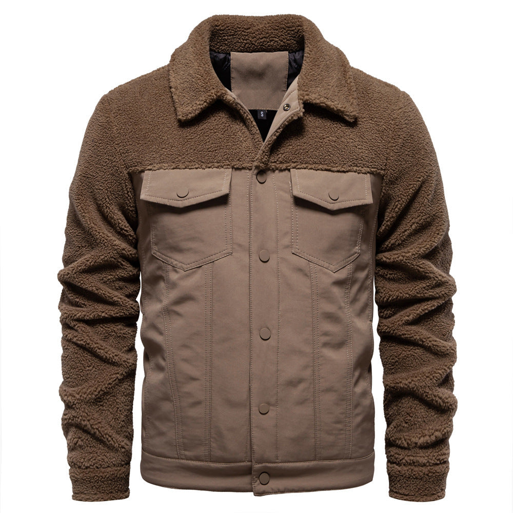 Herren Jeansjacke Gefüttert Warm Modern - BerlinGlamour
