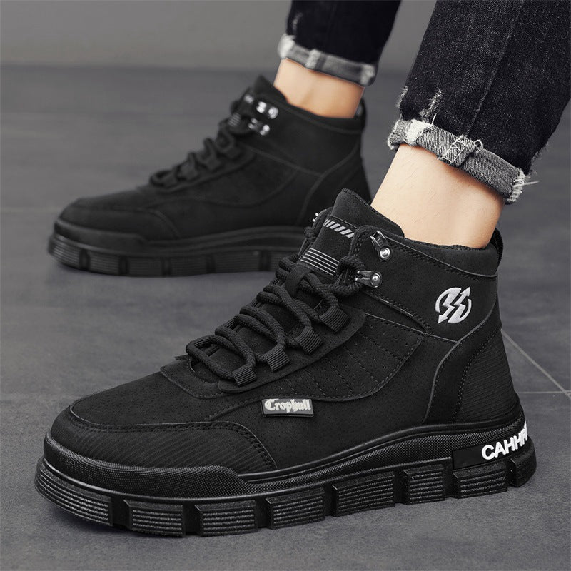 Damen Sneaker High-Top Stabiles Profil Modern - BerlinGlamour