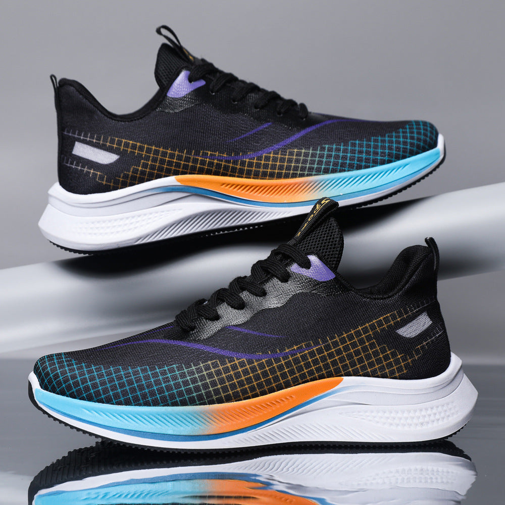 Damen Sneaker Laufschuhe Atmungsaktiv Mit Dämpfung