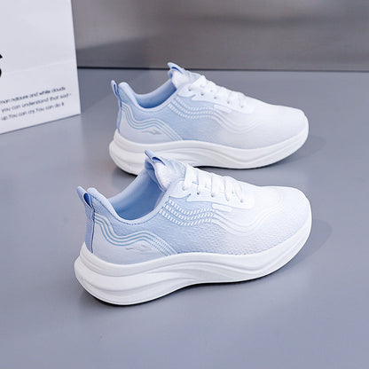 Damen Laufschuhe Atmungsaktiv Bequem Sneaker Sport