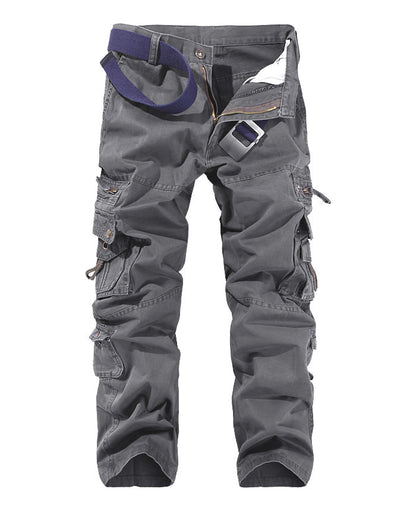 Herren Cargo-Hose Bequem Vielseitig mit verstellbarem Gurt