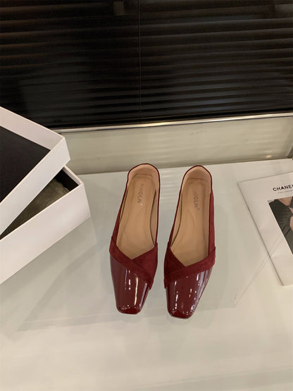 Damenschuhe Stiefeletten Elegante Glänzend Komfortabel