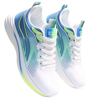 Damen Sneaker Sportlich Laufschuhe mit Dämpfung und Flexibilität