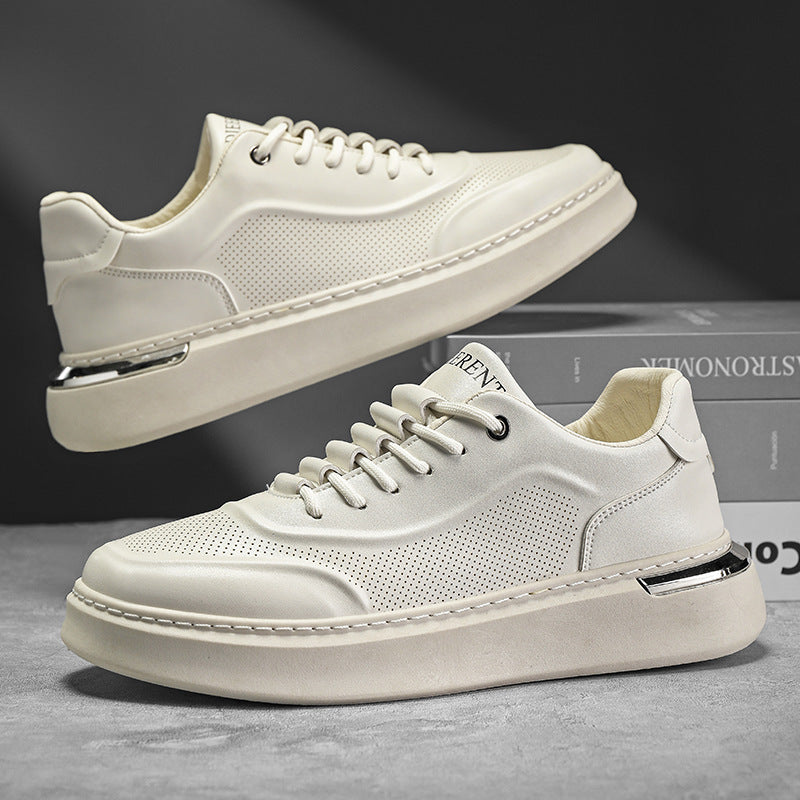 Damen Sneaker Modisch Perforiert Komfortabel
