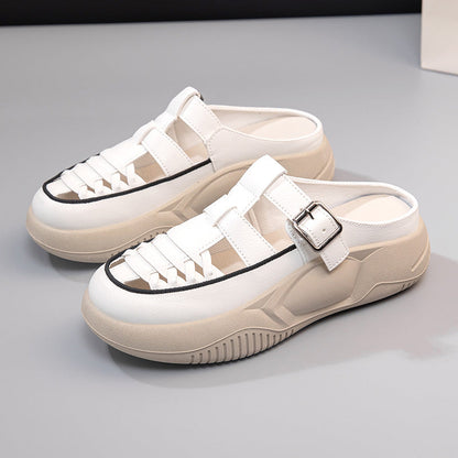 Damen Clogs Sportlich atmungsaktiv mit verstellbarem Riemen
