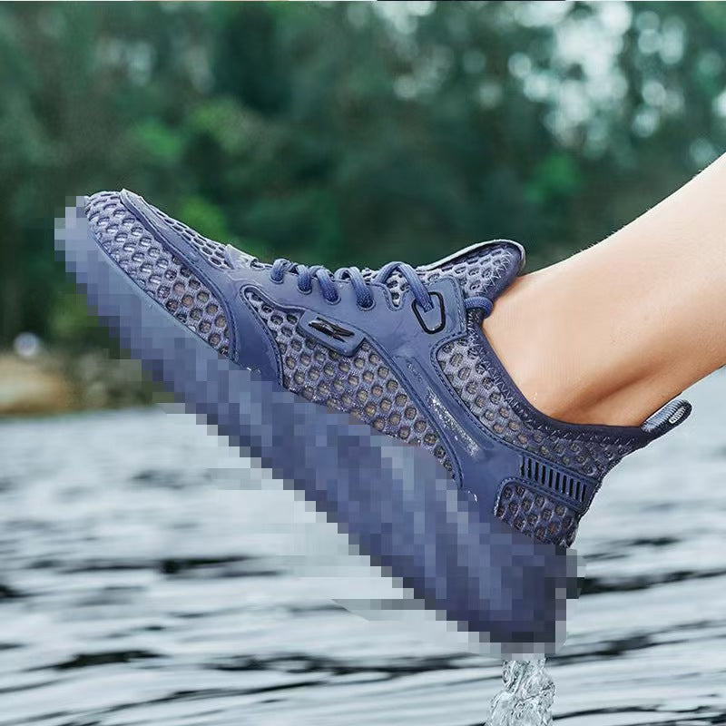 Damen Laufschuhe Atmungsaktiv Stoßdämpfend Schwarz