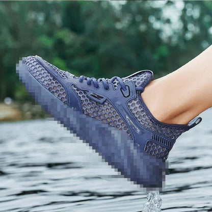 Damen Laufschuhe Atmungsaktiv Stoßdämpfend Schwarz