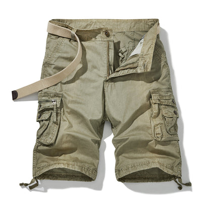Herren Cargo Shorts Vielseitig Funktionstaschen Verstellbar