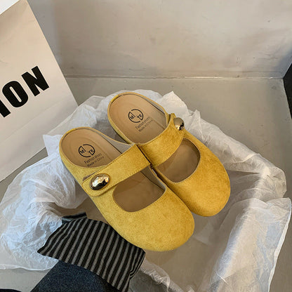 Damen Clogs Bequem Elegant mit Riemen und Verzierung