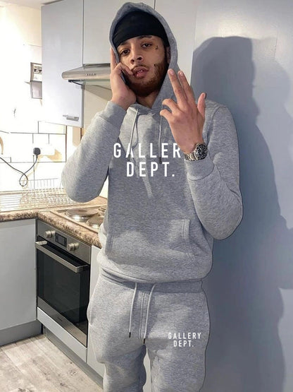 Herren Jogginganzug Set Modern mit Logo Sportlich