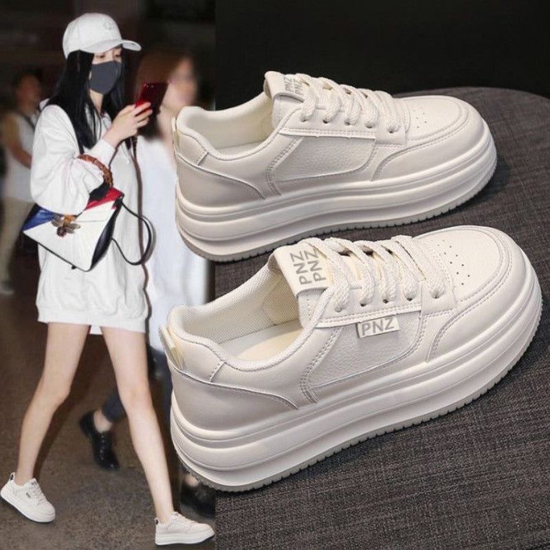 Damen Sneaker Plattform Schuhe Dämpfend Modern - BerlinGlamour