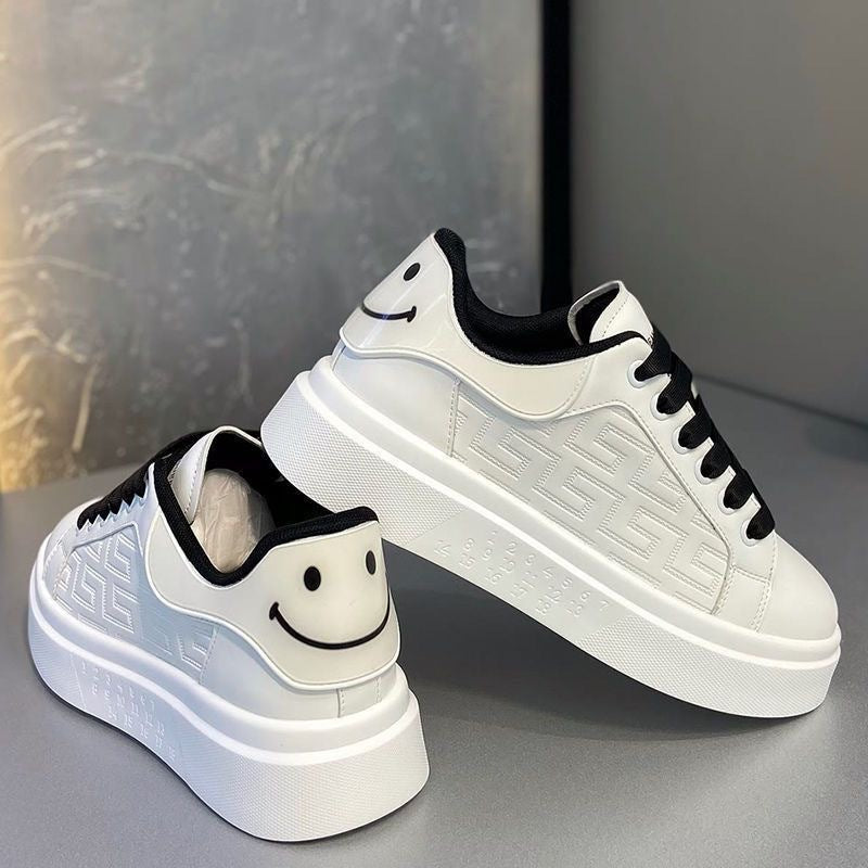 Damen Sneaker Lässig Struktursohle Modern