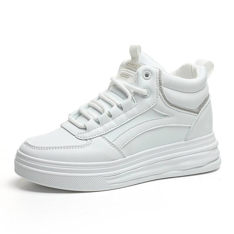 Damen Sneaker High Top Dämpfung Moderne Designsportschuhe