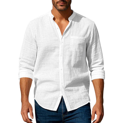 Herren Leuchten Langarm-Hemd, ein elegantes und modernes Design, das Sie in Ihrem Online-Shop finden.
