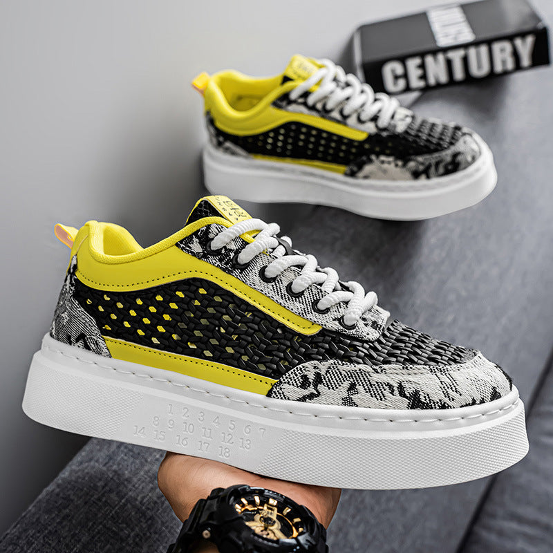 Damen Sneaker Plateau atmungsaktiv Komfort Schuhe