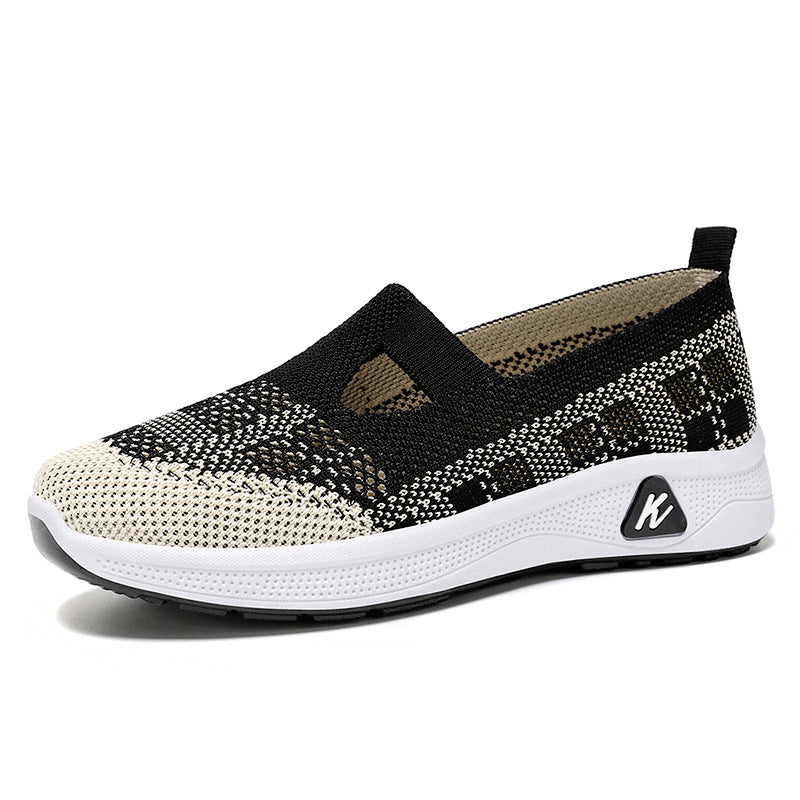 Damen Freizeitschuhe Bequem Elastisch Atmungsaktiv