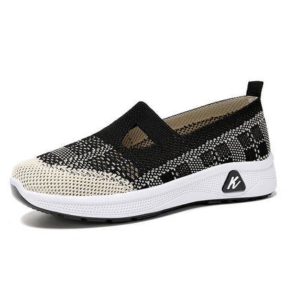 Damen Freizeitschuhe Bequem Elastisch Atmungsaktiv