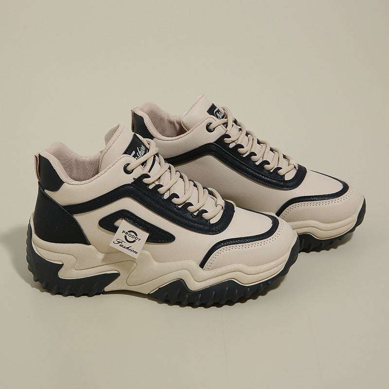 Damen Sneaker Sportlich High-Top mit Flexibler Sohle