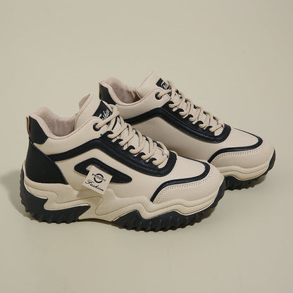 Damen Sneaker Sportlich High-Top mit Flexibler Sohle