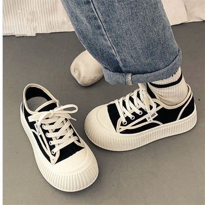 Damen Sneaker Plattform Bequem Dämpfung Elegantes Design
