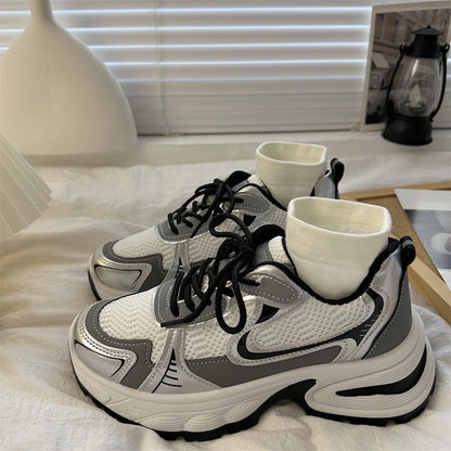 Damen Sneaker Hoch Schaft Dämpfung bequem
