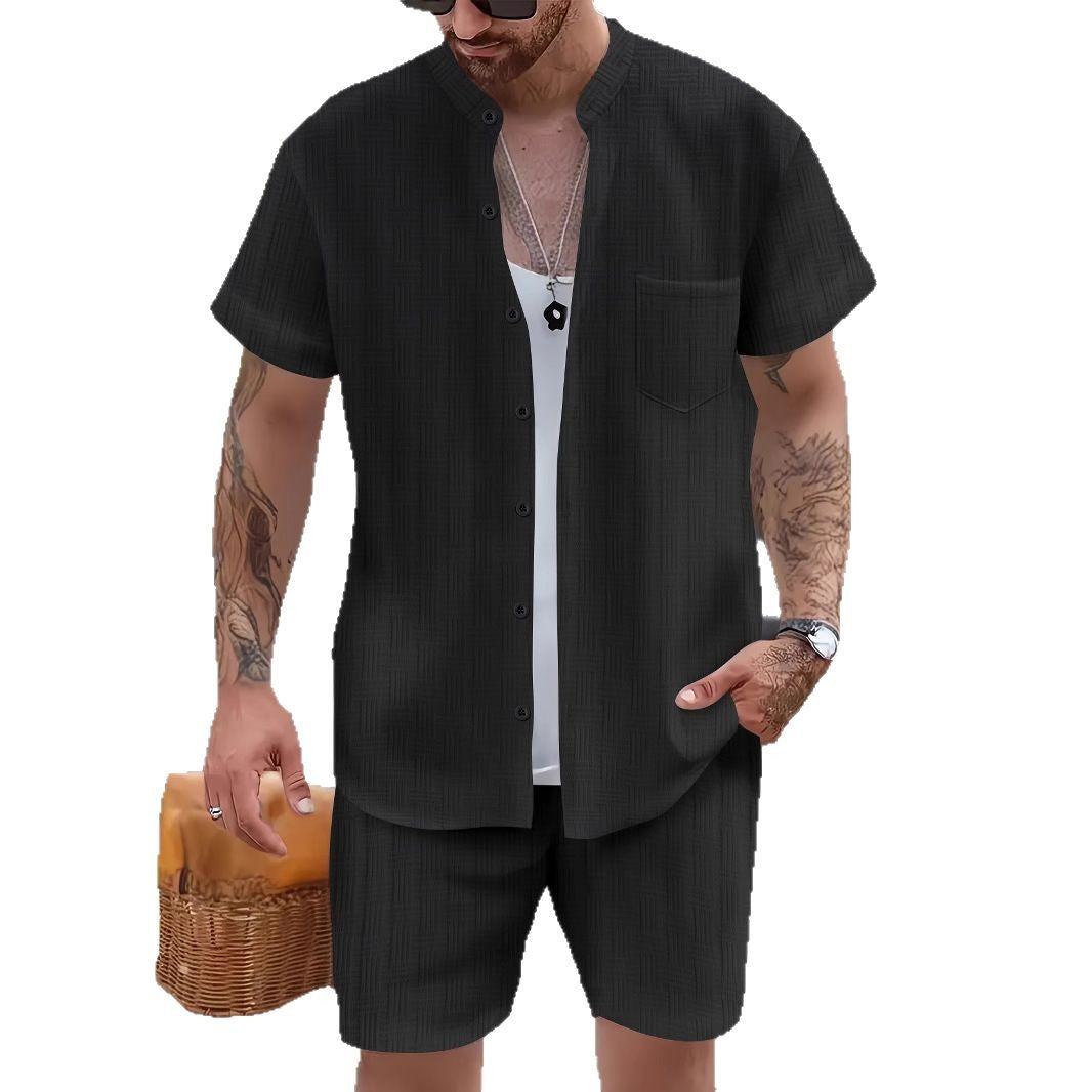 Herren Sommer Set Leichtgewicht Freizeitbekleidung Modern