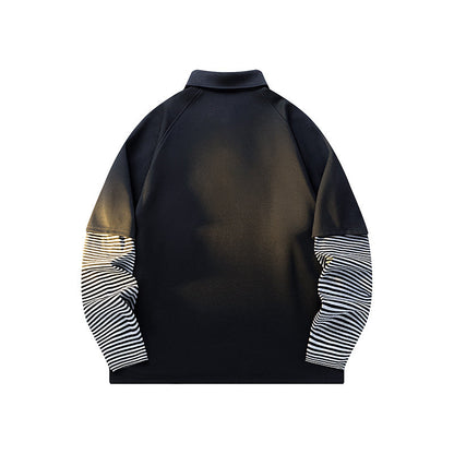 Herren Langarm-Shirt Sportlich Modern