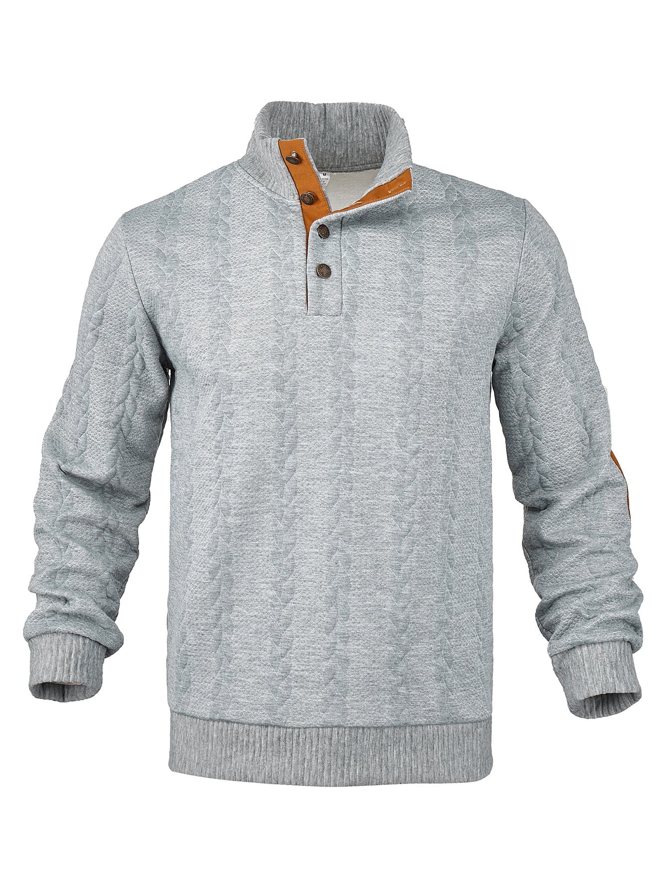Herren Strickpullover Stehkragen Strukturieren Modern
