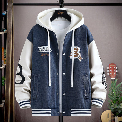 Herren Übergangsjacke Lässig Modern