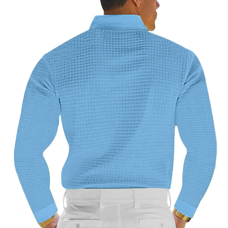 Herren Polohemd Gestreift Modern Berlin Style