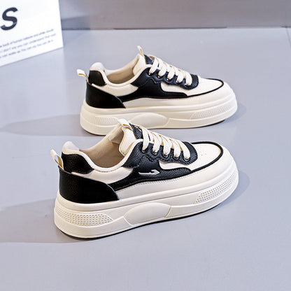 Damen Sneaker Plattform atmungsaktiv Modisch