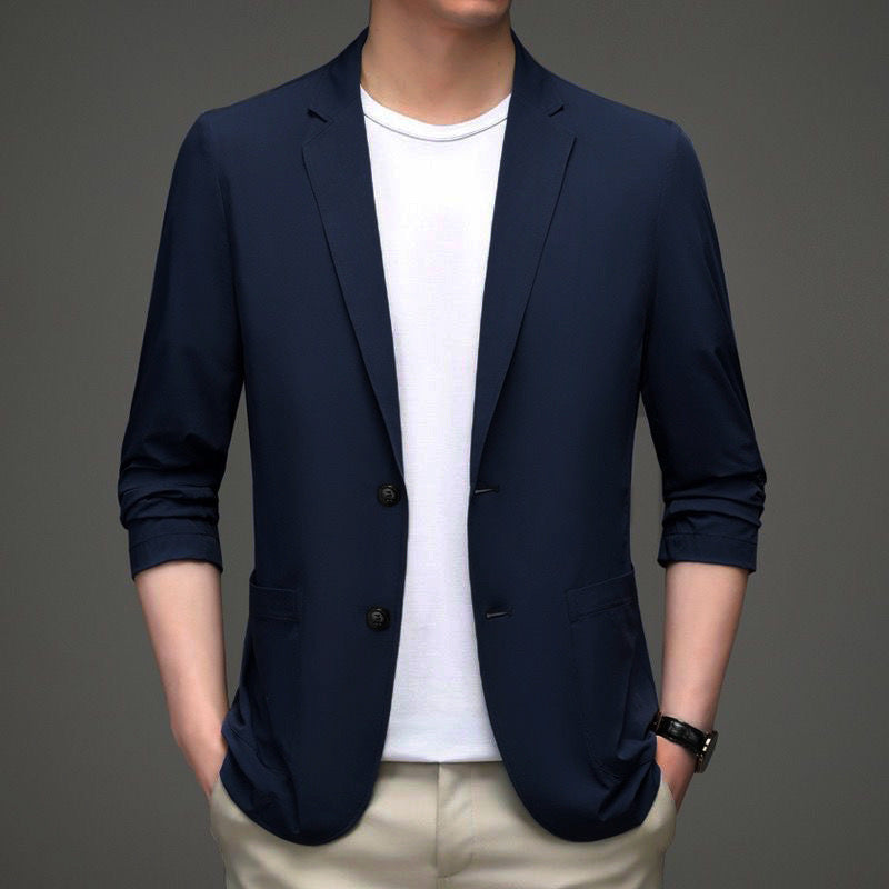 Herren Blazer Elegant Slim Fit Business