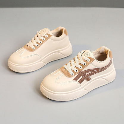 Damen Sneaker mit Plattform Komfortabel Sportlich
