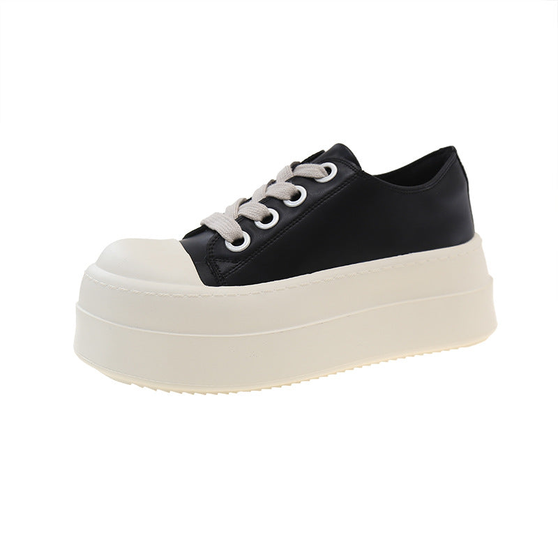 Damen Plattform Sneaker Hoch mit Keilabsatz Modern