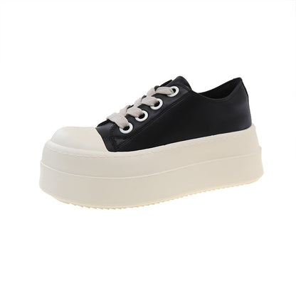 Damen Plattform Sneaker Hoch mit Keilabsatz Modern