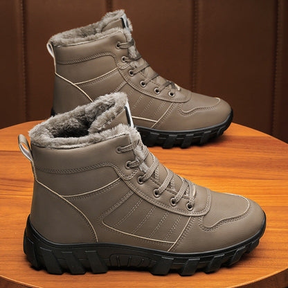 Wasserfeste Damen Winterstiefel Warm Isoliert