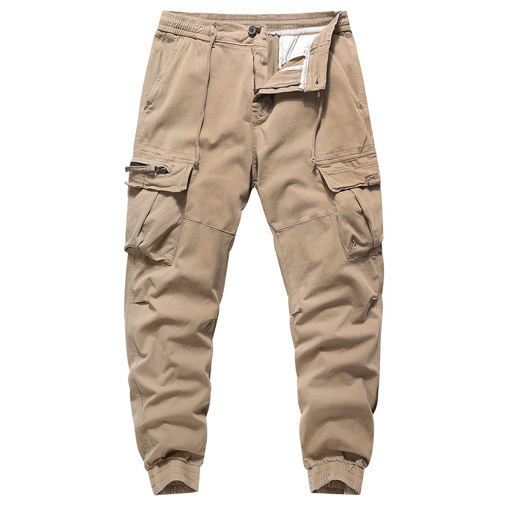 Herren Cargohose Elastisch Praktisch Mit Seitentaschen - BerlinGlamour