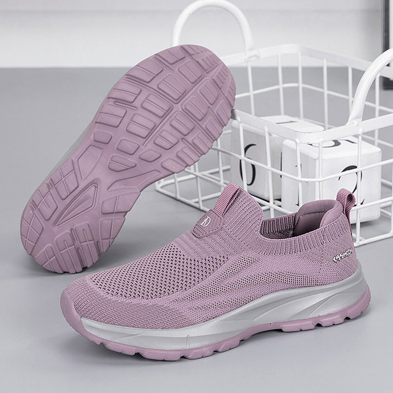 Damen Sneaker Atmungsaktiv Flexibel Komfortschuhe
