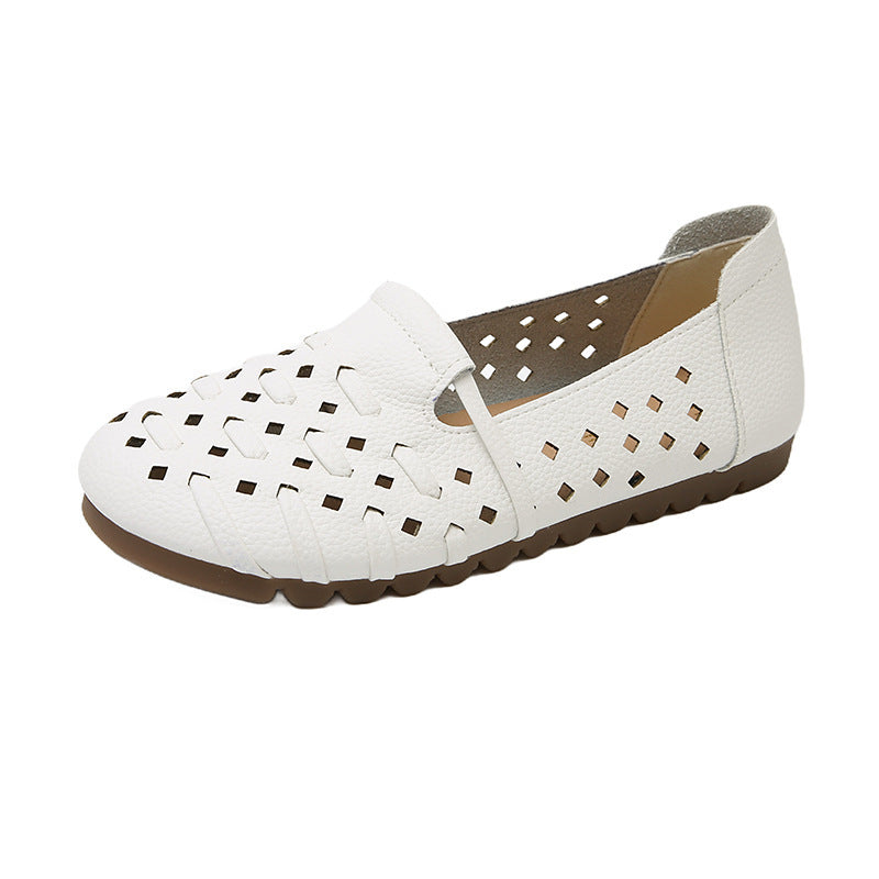 Damen Slipper Atmungsaktiv Komfortabel Cut-Out Design