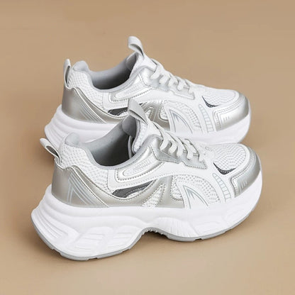Damen Laufschuhe Sportliche Sneaker Reflektierend