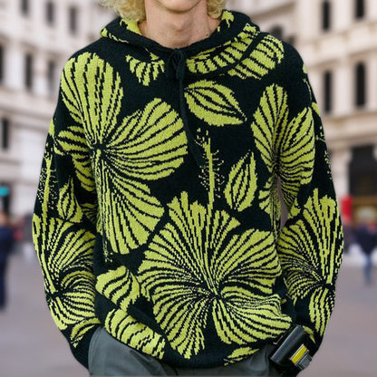 Ein perfekter Titel wäre: Unisex Kapuzenpullover mit floralem Design - BerlinGlamour