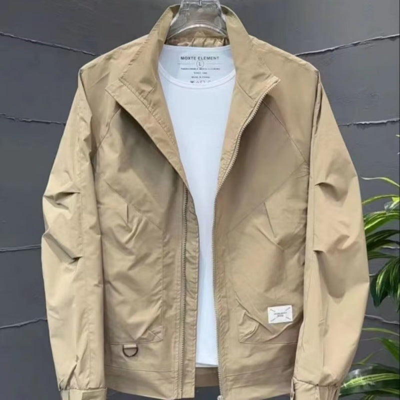 Freizeitjacke Unisex Leicht Sportlich mit Taschen - BerlinGlamour